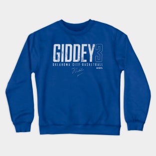 Josh Giddey Oklahoma City Elite Crewneck Sweatshirt